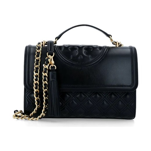 TORY BURCH Skórzana torebka na ramię FLEMING ze sklepu Gomez Fashion Store w kategorii Listonoszki - zdjęcie 184298360