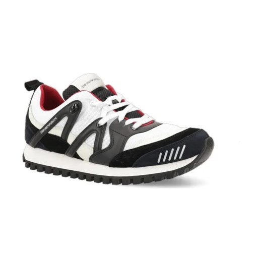 Emporio Armani Sneakersy | z dodatkiem skóry ze sklepu Gomez Fashion Store w kategorii Buty sportowe męskie - zdjęcie 184298374