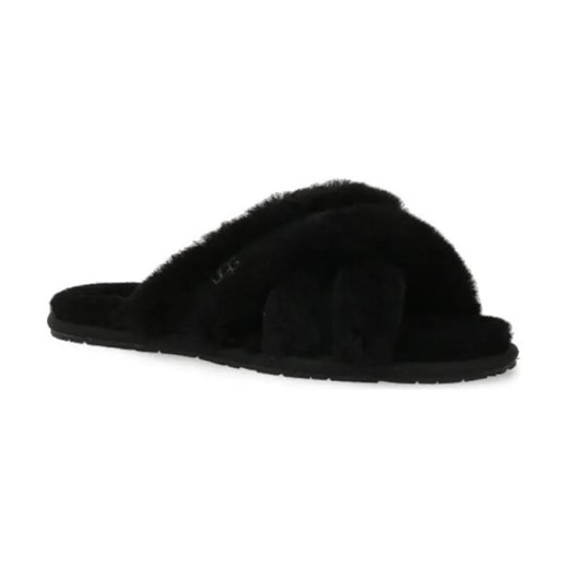 UGG Ocieplane obuwie domowe W SCUFFITA | z dodatkiem skóry ze sklepu Gomez Fashion Store w kategorii Kapcie damskie - zdjęcie 184298472