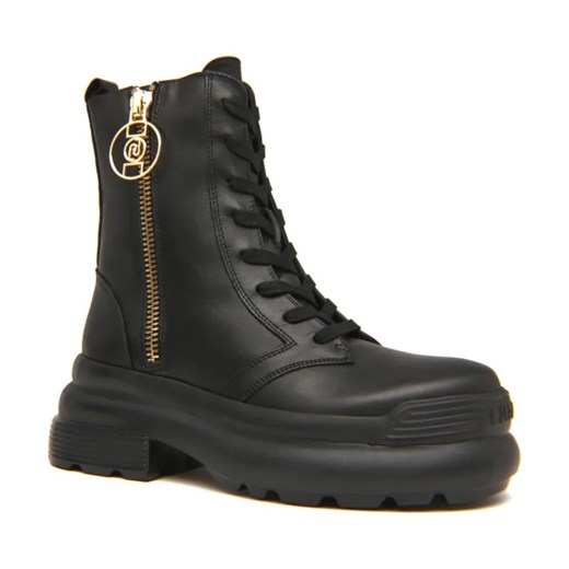 Liu Jo Skórzane botki AMY 11 ze sklepu Gomez Fashion Store w kategorii Workery damskie - zdjęcie 184298570