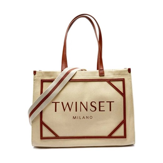 TWINSET Shopperka ze sklepu Gomez Fashion Store w kategorii Torby Shopper bag - zdjęcie 184298571