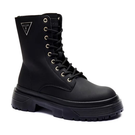 Guess Skórzane botki FLPPAMLEA10 ze sklepu Gomez Fashion Store w kategorii Workery damskie - zdjęcie 184298623