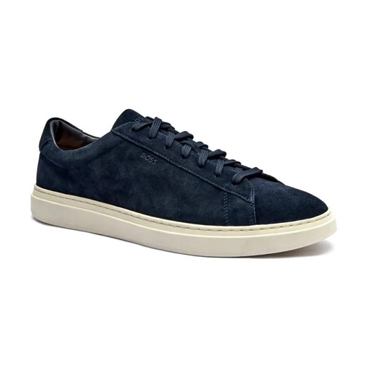 BOSS BLACK Skórzane sneakersy Kieran_Tenn_sd ze sklepu Gomez Fashion Store w kategorii Buty sportowe męskie - zdjęcie 184298633