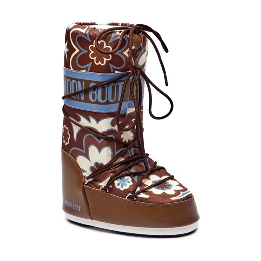 Moon Boot Ocieplane śniegowce ICON FLOWER ze sklepu Gomez Fashion Store w kategorii Śniegowce damskie - zdjęcie 184298944