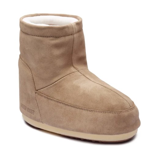 Moon Boot Skórzane śniegowce ICON LOW ze sklepu Gomez Fashion Store w kategorii Śniegowce damskie - zdjęcie 184298992