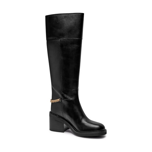 Michael Kors Skórzane kozaki na słupku CARLISLE Michael Kors 36 Gomez Fashion Store okazja