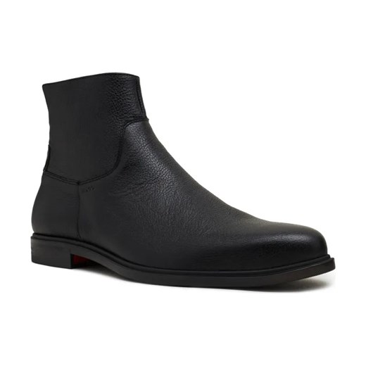 HUGO Skórzane buty Kerr_cheb ze sklepu Gomez Fashion Store w kategorii Buty zimowe męskie - zdjęcie 184299064