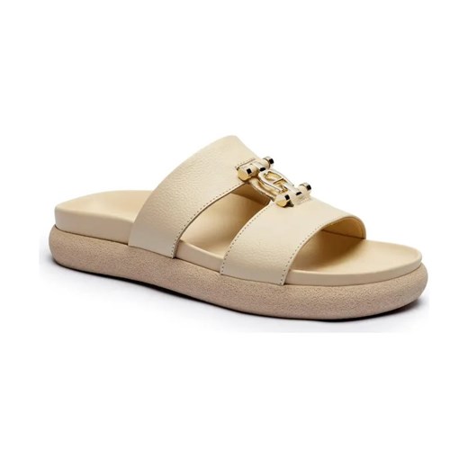Aigner Skórzane klapki ze sklepu Gomez Fashion Store w kategorii Klapki damskie - zdjęcie 184299070