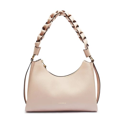 Coccinelle Skórzana hobo BOHEME GRANA DOUBLE ze sklepu Gomez Fashion Store w kategorii Torebki hobo - zdjęcie 184299160