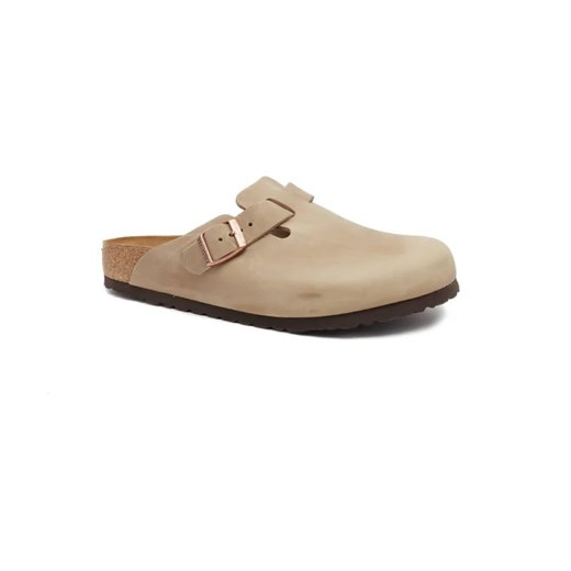 Birkenstock Skórzane klapki Boston ze sklepu Gomez Fashion Store w kategorii Klapki męskie - zdjęcie 184299270