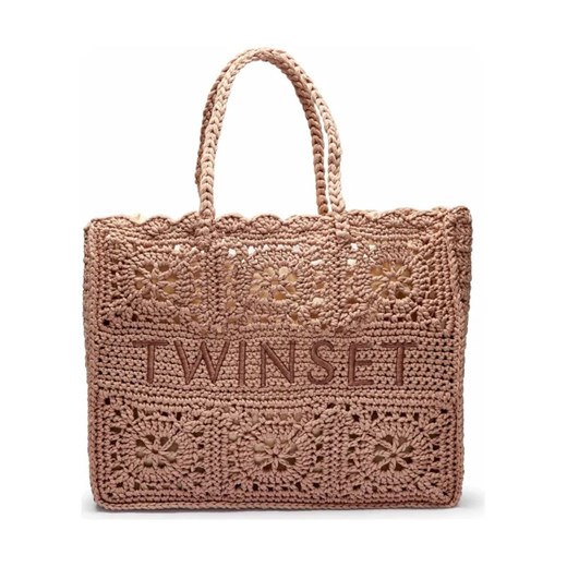TWINSET Shopperka ze sklepu Gomez Fashion Store w kategorii Torby Shopper bag - zdjęcie 184299313