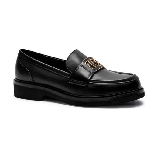 Guess Skórzane loafersy SHUTTLE ze sklepu Gomez Fashion Store w kategorii Półbuty damskie - zdjęcie 184299394