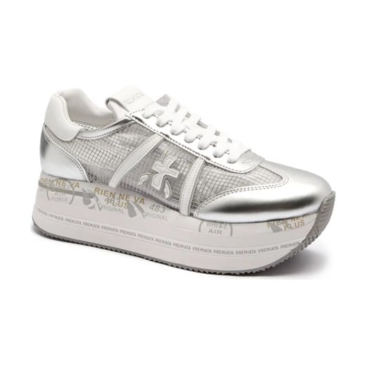 Premiata Sneakersy BETH | z dodatkiem skóry ze sklepu Gomez Fashion Store w kategorii Buty sportowe damskie - zdjęcie 184299482