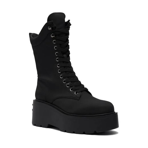 Pinko Botki ZAFFERANO 1 | z dodatkiem skóry ze sklepu Gomez Fashion Store w kategorii Workery damskie - zdjęcie 184299604