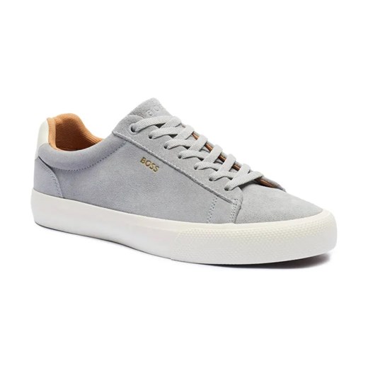 BOSS BLACK Skórzane tenisówki Aiden_Tenn_sddrb ze sklepu Gomez Fashion Store w kategorii Trampki męskie - zdjęcie 184299684