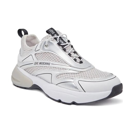 Love Moschino Sneakersy | z dodatkiem skóry ze sklepu Gomez Fashion Store w kategorii Buty sportowe damskie - zdjęcie 184299762