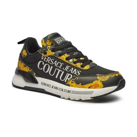 Versace Jeans Couture Sneakersy | z dodatkiem skóry ze sklepu Gomez Fashion Store w kategorii Buty sportowe damskie - zdjęcie 184299872