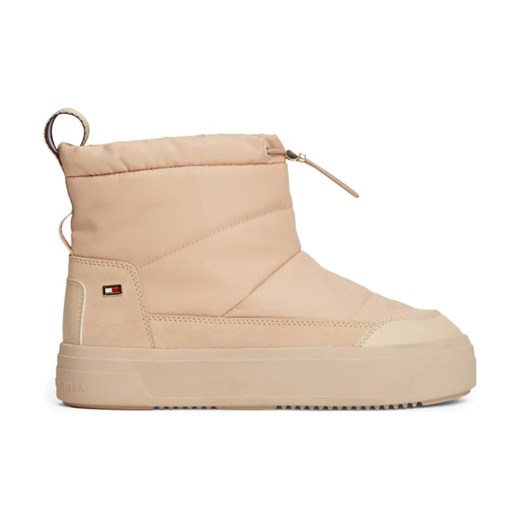 Tommy Hilfiger Śniegowce Flag Nylon Mini Snowboot | z dodatkiem skóry ze sklepu Gomez Fashion Store w kategorii Śniegowce damskie - zdjęcie 184299910