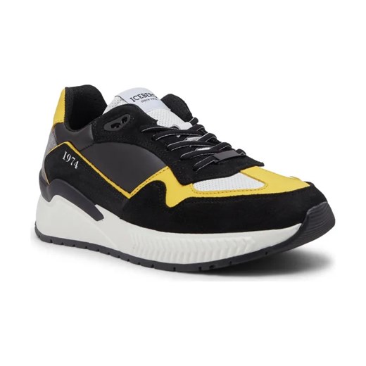 Iceberg Skórzane sneakersy ze sklepu Gomez Fashion Store w kategorii Buty sportowe męskie - zdjęcie 184299930