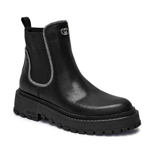 Liu Jo Skórzane sztyblety RUMI 24 ze sklepu Gomez Fashion Store w kategorii Botki - zdjęcie 184299932
