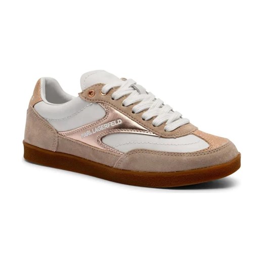 Karl Lagerfeld Skórzane sneakersy KANDIDATE ze sklepu Gomez Fashion Store w kategorii Buty sportowe damskie - zdjęcie 184299942