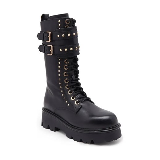 TWINSET Skórzane botki ANFIBIO ze sklepu Gomez Fashion Store w kategorii Workery damskie - zdjęcie 184299962