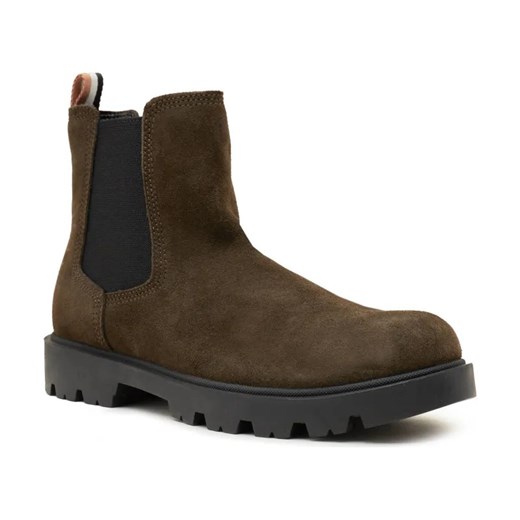 BOSS BLACK Skórzane sztyblety Adley ze sklepu Gomez Fashion Store w kategorii Buty zimowe męskie - zdjęcie 184299993