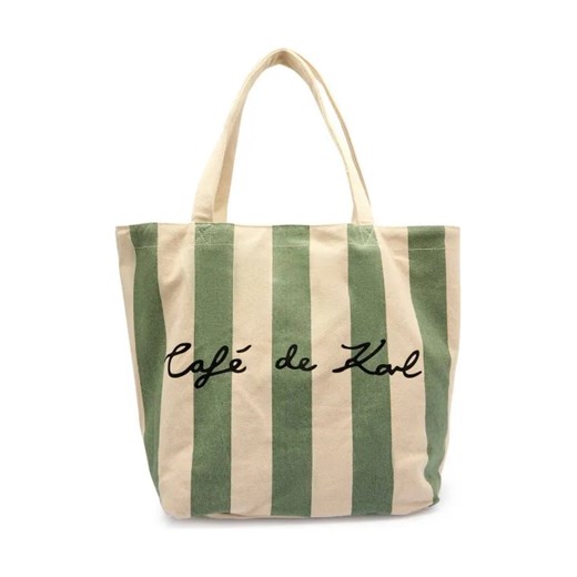 Karl Lagerfeld Dwustronna torba plażowa K/JP STRIPED REV. ze sklepu Gomez Fashion Store w kategorii Torby letnie - zdjęcie 184300002