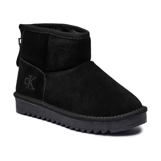 Calvin Klein Jeans Skórzane śniegowce ze sklepu Gomez Fashion Store w kategorii Buty zimowe dziecięce - zdjęcie 184300011