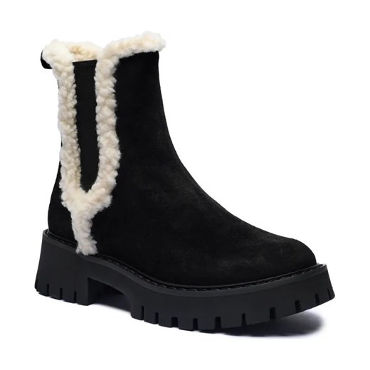 Michael Kors Skórzane sztyblety ASHER | shearling ze sklepu Gomez Fashion Store w kategorii Botki - zdjęcie 184300020