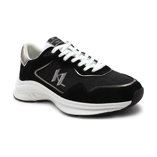 Karl Lagerfeld Sneakersy LUX FINESSE | z dodatkiem skóry ze sklepu Gomez Fashion Store w kategorii Buty sportowe męskie - zdjęcie 184300072