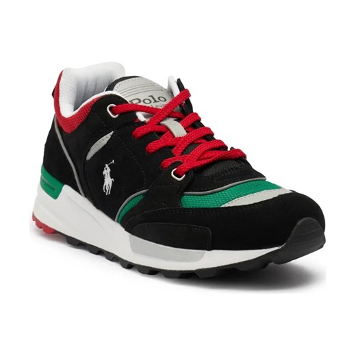 POLO RALPH LAUREN Skórzane sneakersy TRACKSTR ze sklepu Gomez Fashion Store w kategorii Buty sportowe męskie - zdjęcie 184300092