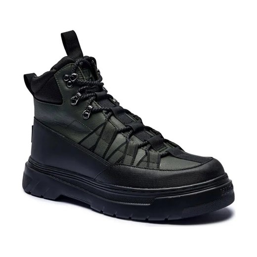 HUGO Skórzane buty trekkingowe Urian_hito_mxmt ze sklepu Gomez Fashion Store w kategorii Buty trekkingowe męskie - zdjęcie 184300210