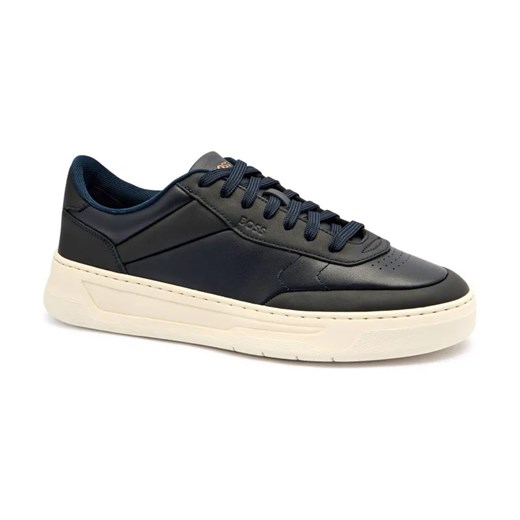 BOSS BLACK Skórzane sneakersy Baltimore_Tenn_lnupi ze sklepu Gomez Fashion Store w kategorii Buty sportowe męskie - zdjęcie 184300214