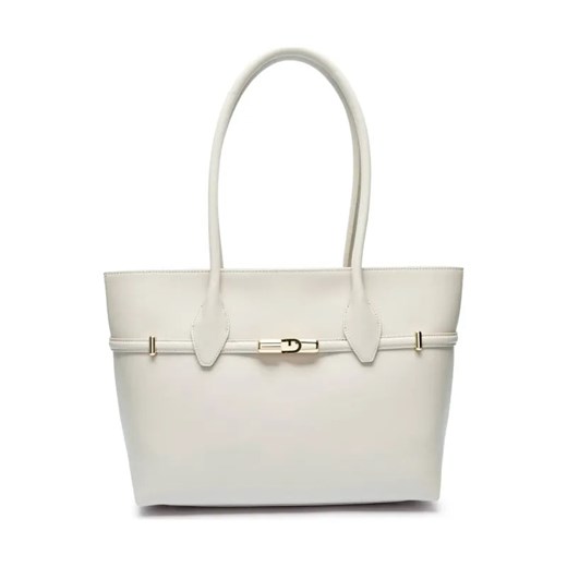 Furla Skórzana shopperka Furla Goccia ze sklepu Gomez Fashion Store w kategorii Torby Shopper bag - zdjęcie 184300271