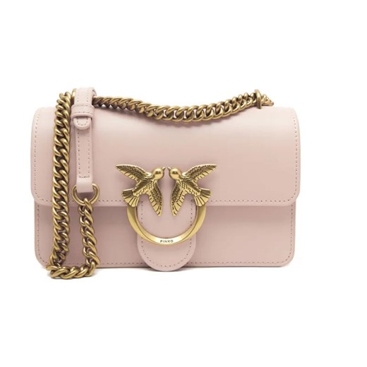 Pinko Skórzana torebka na ramię LOVE ONE MINI ze sklepu Gomez Fashion Store w kategorii Listonoszki - zdjęcie 184300303