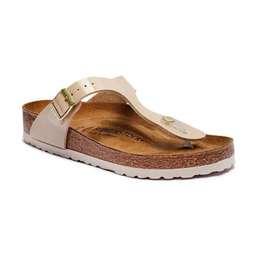 Birkenstock Japonki Gizeh | regular | z dodatkiem skóry ze sklepu Gomez Fashion Store w kategorii Klapki damskie - zdjęcie 184300392