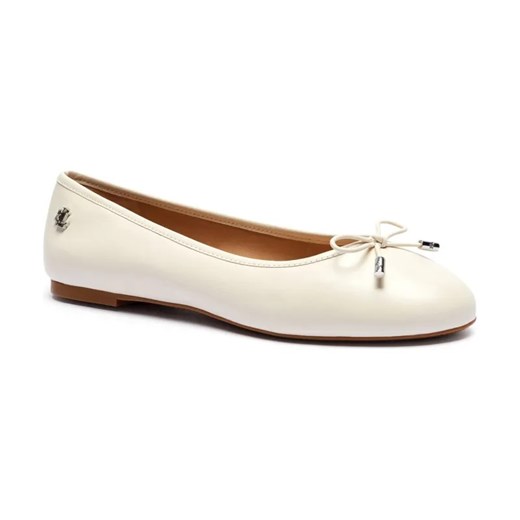 LAUREN RALPH LAUREN Skórzane baleriny JAYNA ze sklepu Gomez Fashion Store w kategorii Balerinki - zdjęcie 184300491