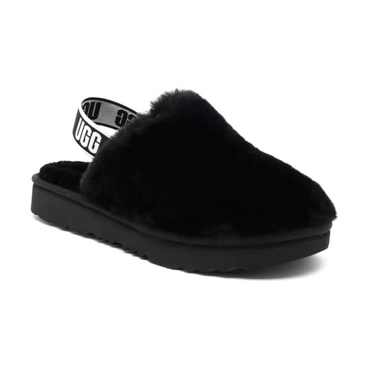 UGG Skórzane obuwie domowe K FLUFF YEAH CLOG ze sklepu Gomez Fashion Store w kategorii Kapcie dziecięce - zdjęcie 184300513