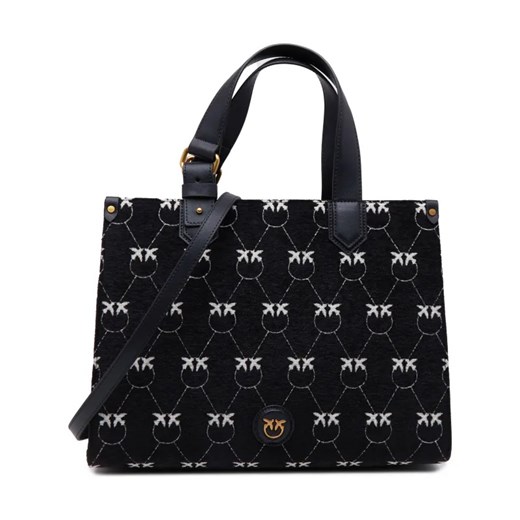 Pinko Kuferek BOX SHOPPING ORIZZONTALE JACQU ze sklepu Gomez Fashion Store w kategorii Kuferki - zdjęcie 184300584