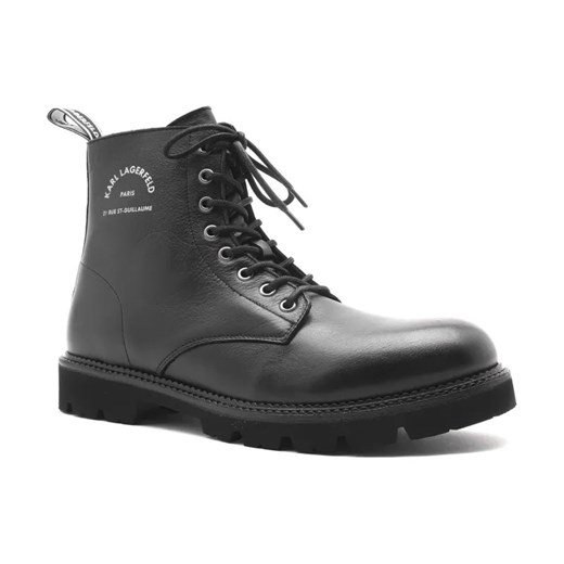 Karl Lagerfeld Skórzane buty ze sklepu Gomez Fashion Store w kategorii Buty zimowe męskie - zdjęcie 184300612