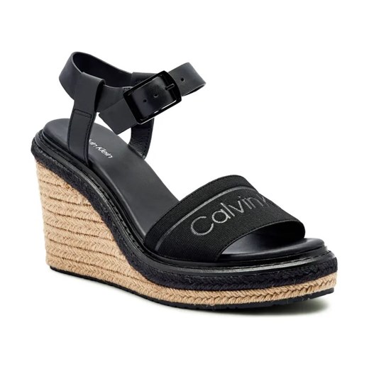 Calvin Klein Koturny | z dodatkiem skóry ze sklepu Gomez Fashion Store w kategorii Espadryle damskie - zdjęcie 184300634