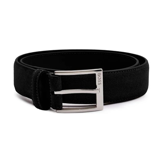 BOSS BLACK Skórzany pasek Elloy-Sd-St_Sz35 ze sklepu Gomez Fashion Store w kategorii Paski męskie - zdjęcie 184300671