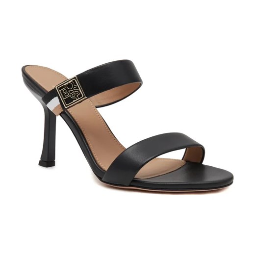BOSS BLACK Skórzane klapki Mandy Sandal 90-N ze sklepu Gomez Fashion Store w kategorii Klapki damskie - zdjęcie 184300712