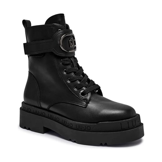 Liu Jo Skórzane botki LOVE 57 ze sklepu Gomez Fashion Store w kategorii Workery damskie - zdjęcie 184300734