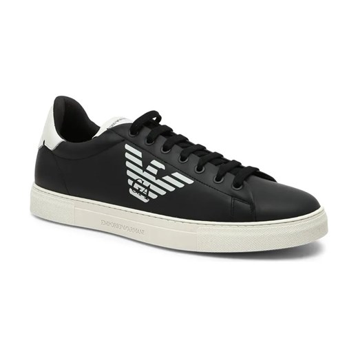 Emporio Armani Skórzane trampki ze sklepu Gomez Fashion Store w kategorii Trampki męskie - zdjęcie 184300761