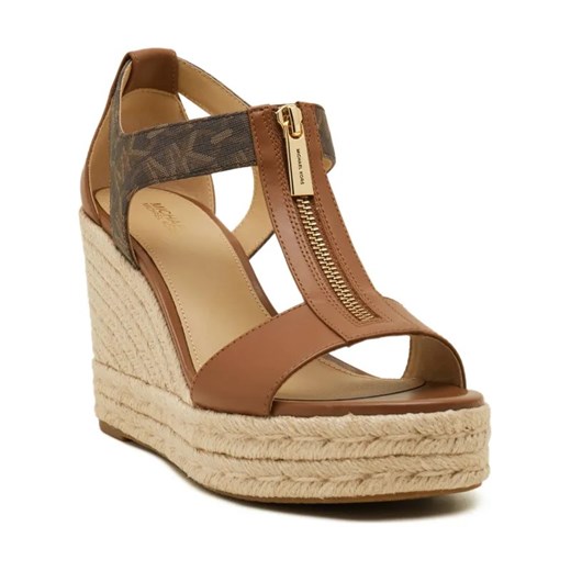 Michael Kors Skórzane koturny BERKLEY ze sklepu Gomez Fashion Store w kategorii Espadryle damskie - zdjęcie 184300831