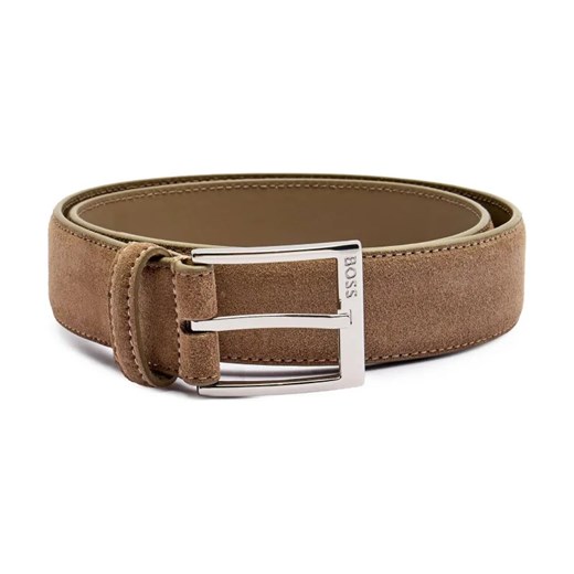 BOSS BLACK Skórzany pasek Elloy-Sd-St_Sz35 ze sklepu Gomez Fashion Store w kategorii Paski męskie - zdjęcie 184300850