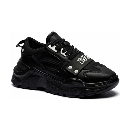 Versace Jeans Couture Sneakersy FONDO SPEEDTRACK | z dodatkiem skóry ze sklepu Gomez Fashion Store w kategorii Buty sportowe męskie - zdjęcie 184300932