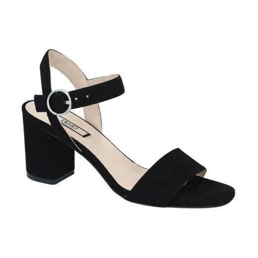 Liu Jo Skórzane sandały na słupku CLARA 1 ze sklepu Gomez Fashion Store w kategorii Sandały damskie - zdjęcie 184300934